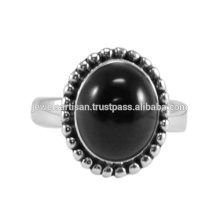 Black Onyx Gemstone 925 Sterling Silver Ring Jewelry